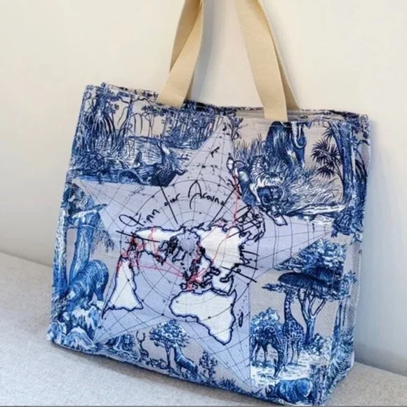 Dior Around the World Tote Bag - Picture 5 of 7